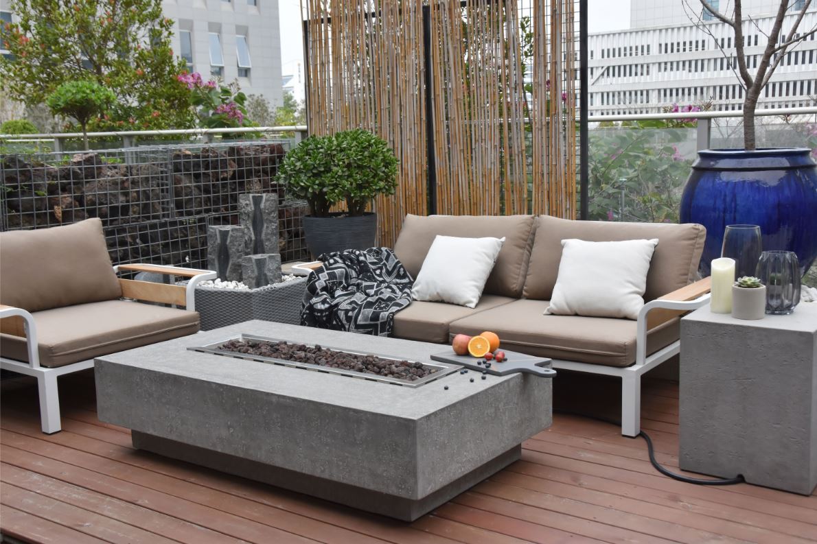 Elementi Hampton Fire Table – Fire Pit Oasis