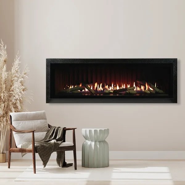 Empire Boulevard Direct Vent Linear Gas Fireplace - 60" - Fire Pit Oasis