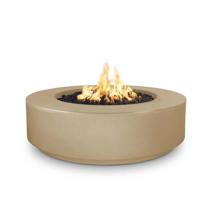 TOP Fires by The Outdoor Plus Florence Concrete Fire Table 46" - Fire Pit Oasis